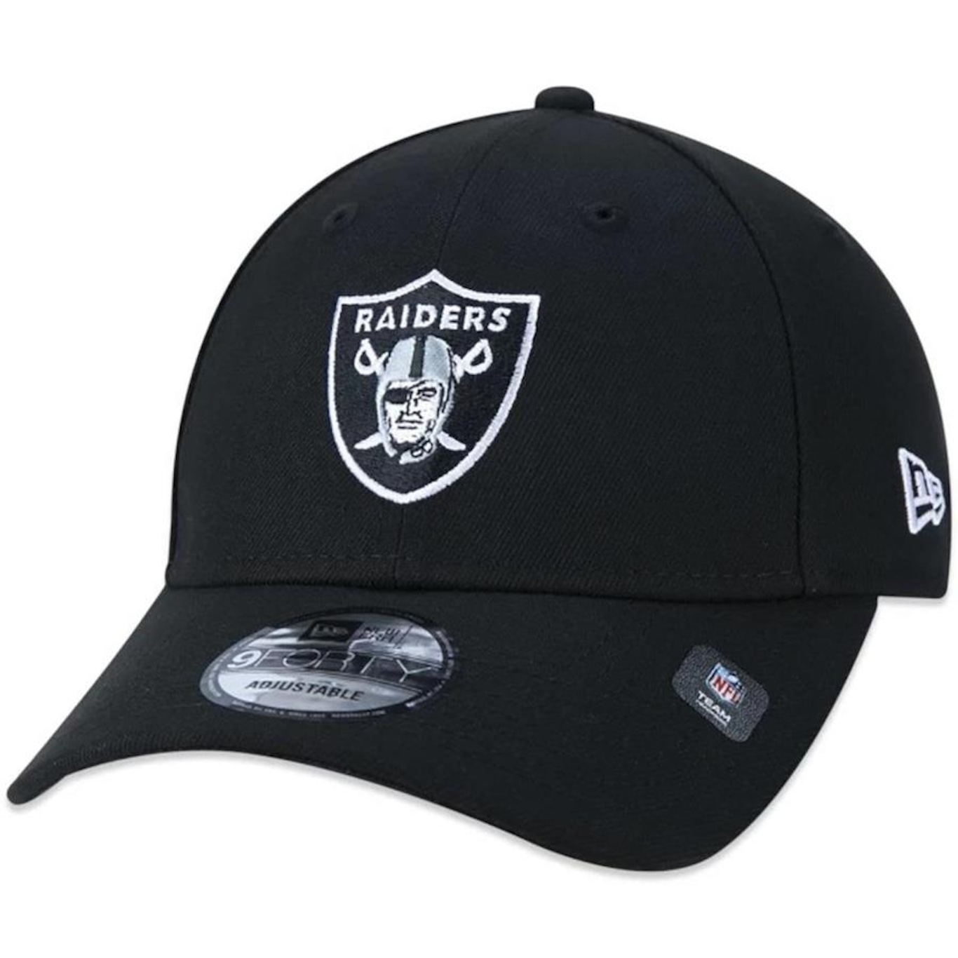 Boné Aba Curva New Era 9Forty Las Vegas Raiders Nfl - Snapback - Adulto - Foto 1