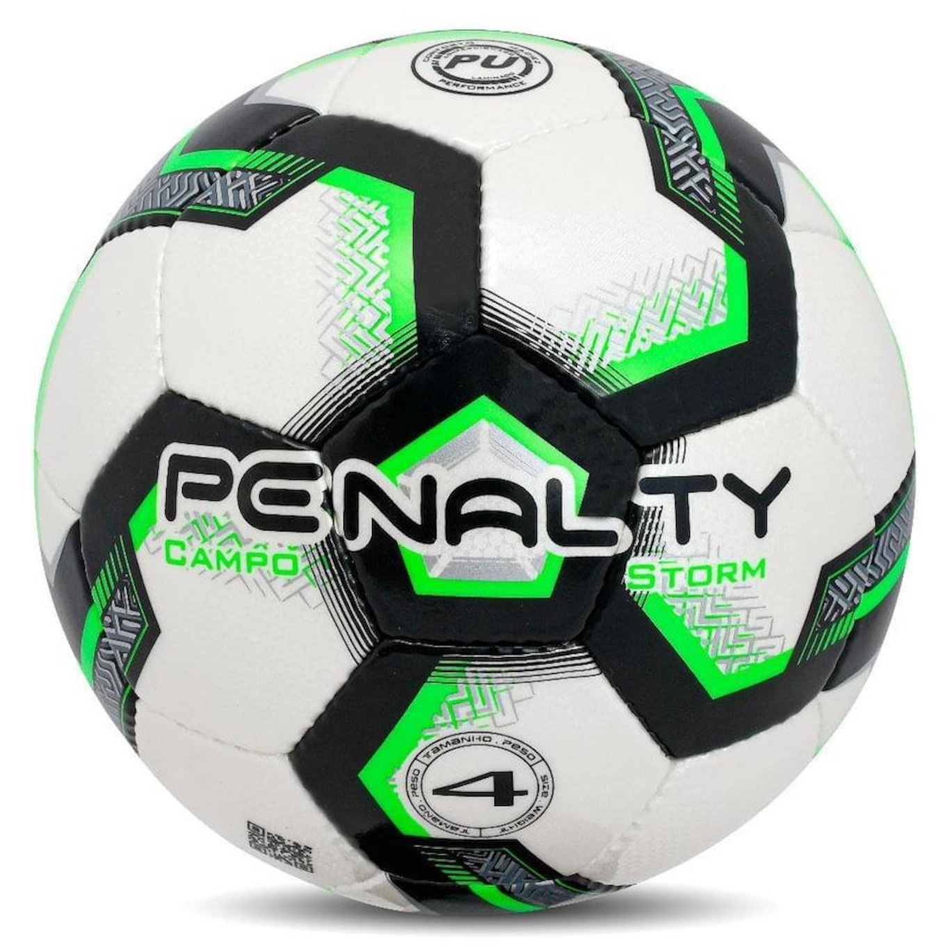 Bola de Futebol de Campo Penalty Infantil Storm N4 XXIII - Foto 1