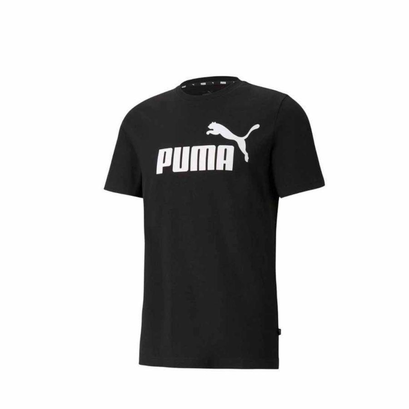 Camiseta Puma Manga Curta Essentials Logo Tee - Masculina - Foto 1