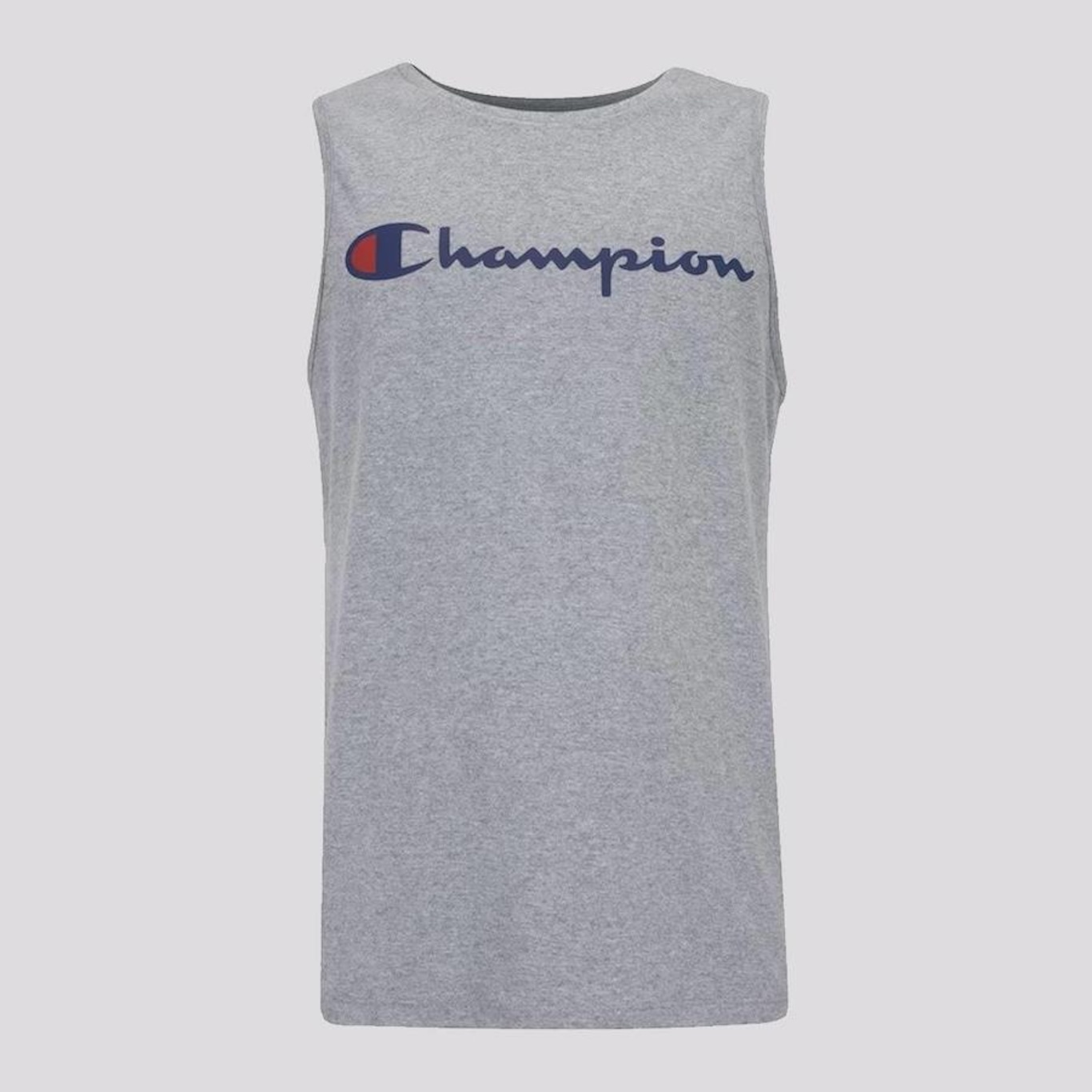 Camiseta Regata Champion Muscle Script Logo - Masculino - Foto 1