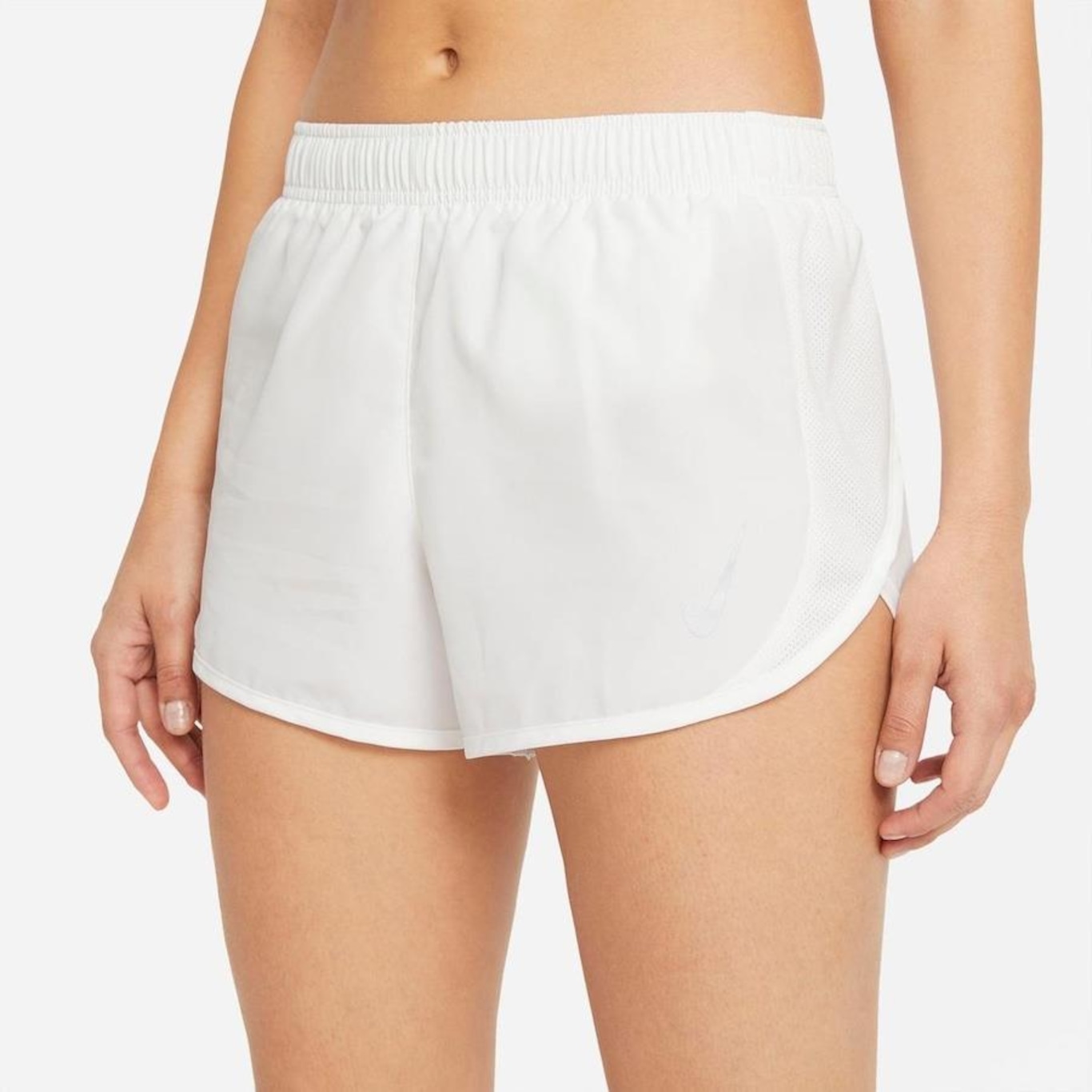 Shorts Nike Dri-FIT Tempo Race Feminino - Preto+Branco