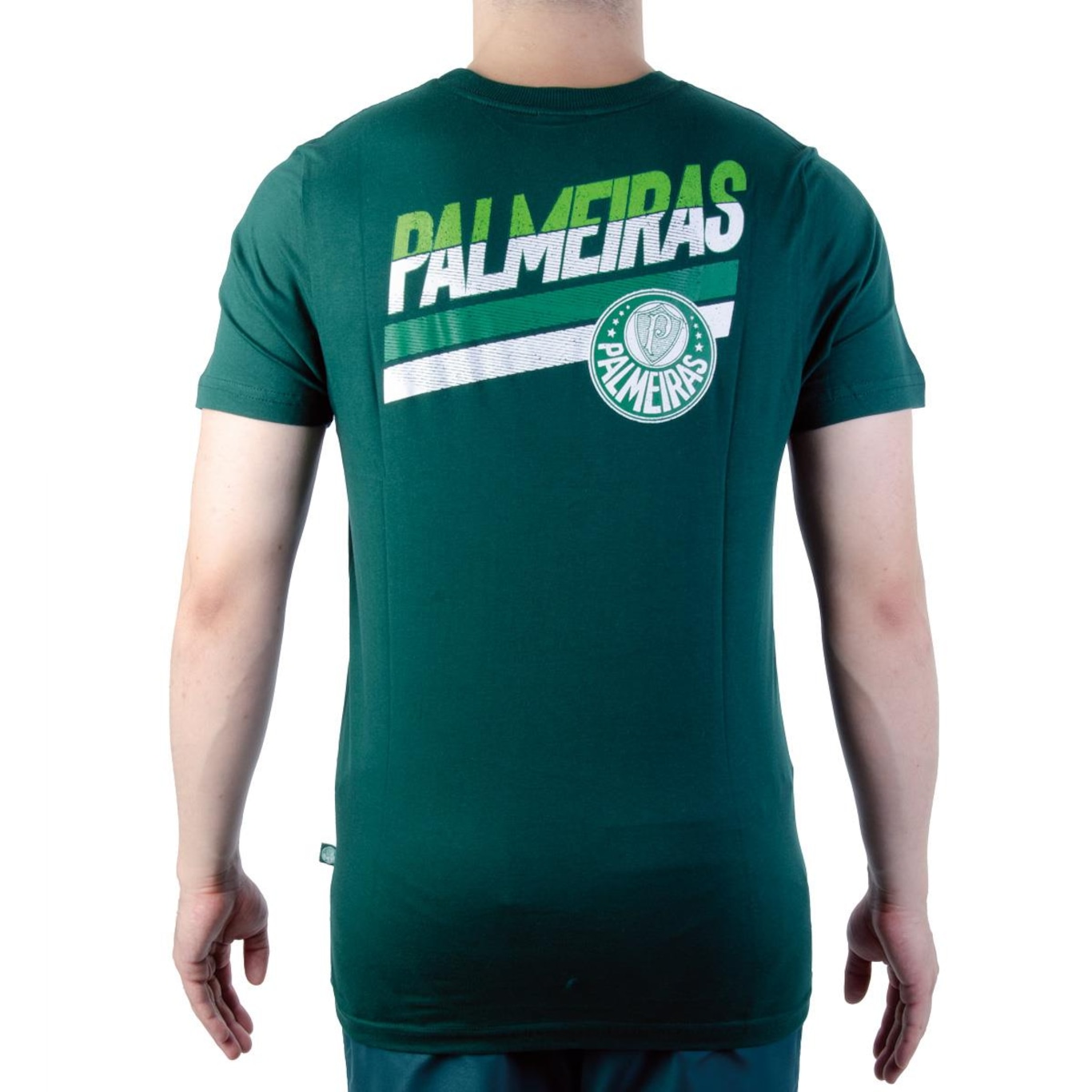 Camiseta do Palmeiras Surf Center Classic Silk Costas - Masculina - Foto 1