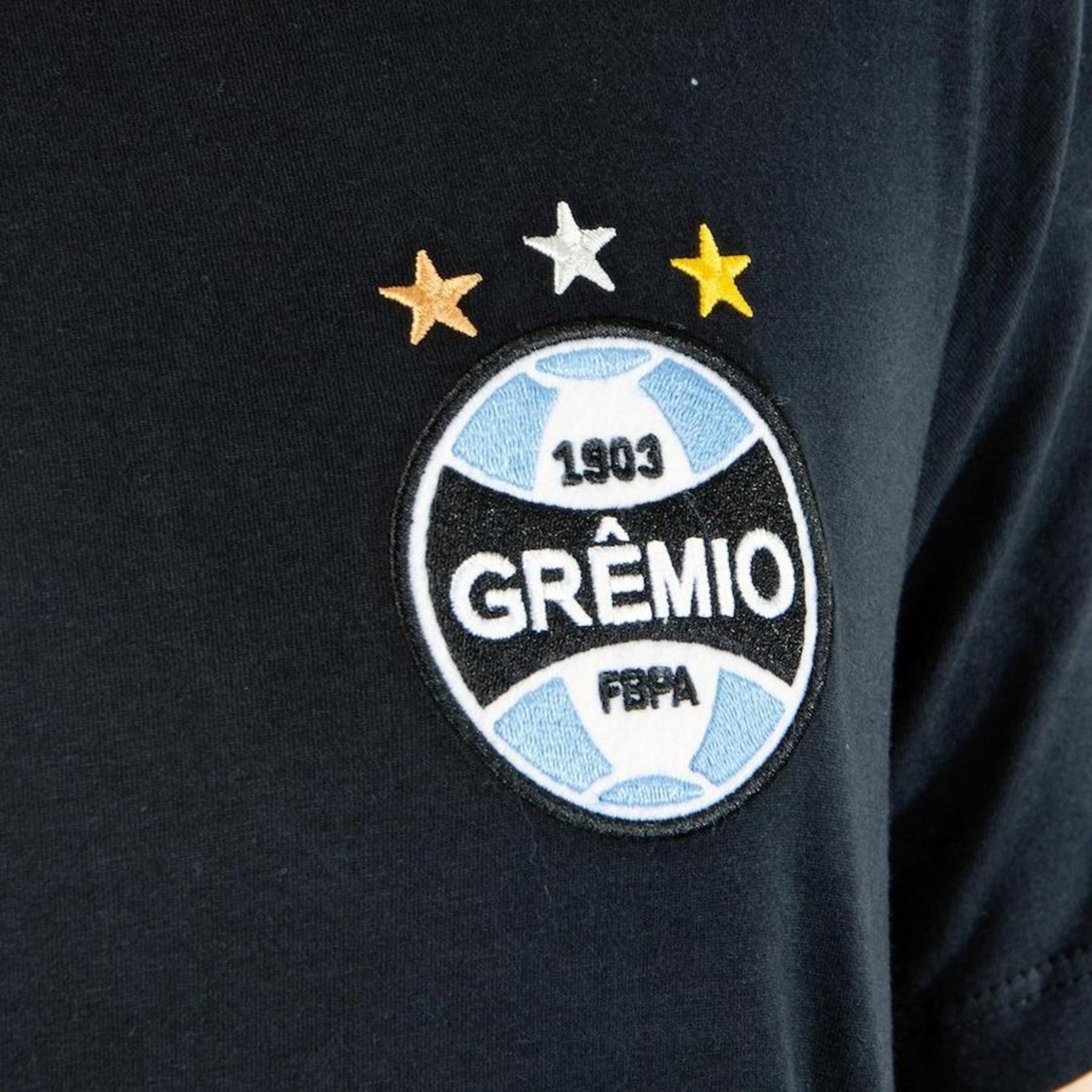 Camiseta Masculina Grêmio Algodão - Foto 3