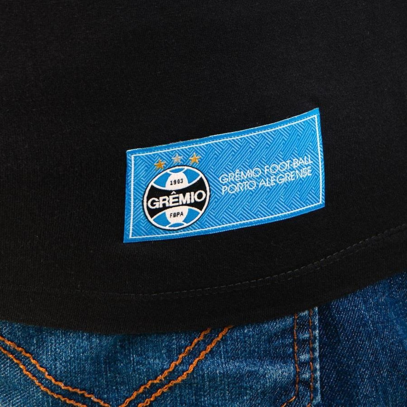 Camiseta Masculina Grêmio Algodão - Foto 4