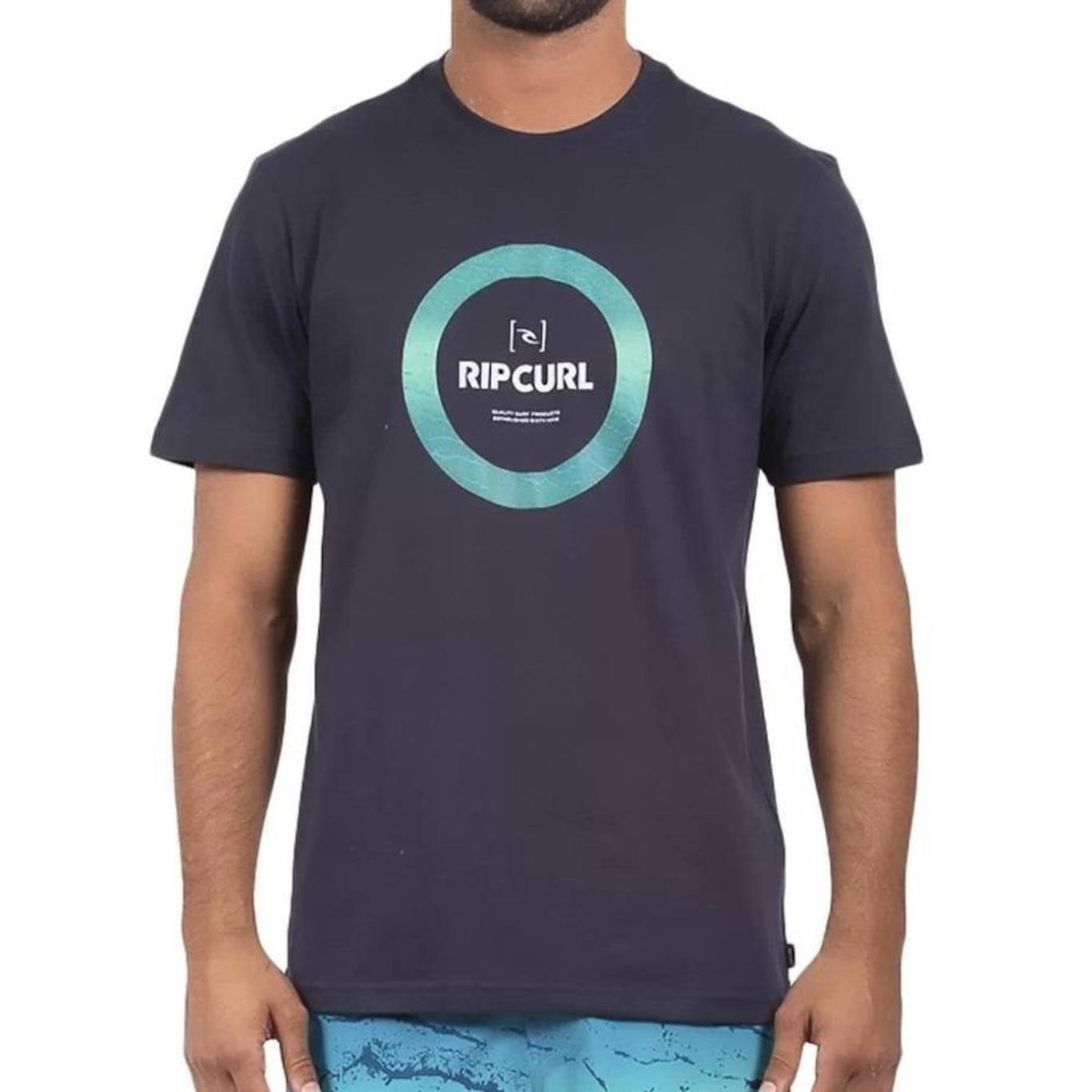 Camiseta Rip Curl Circle 10M Filter - Masculina - Foto 1