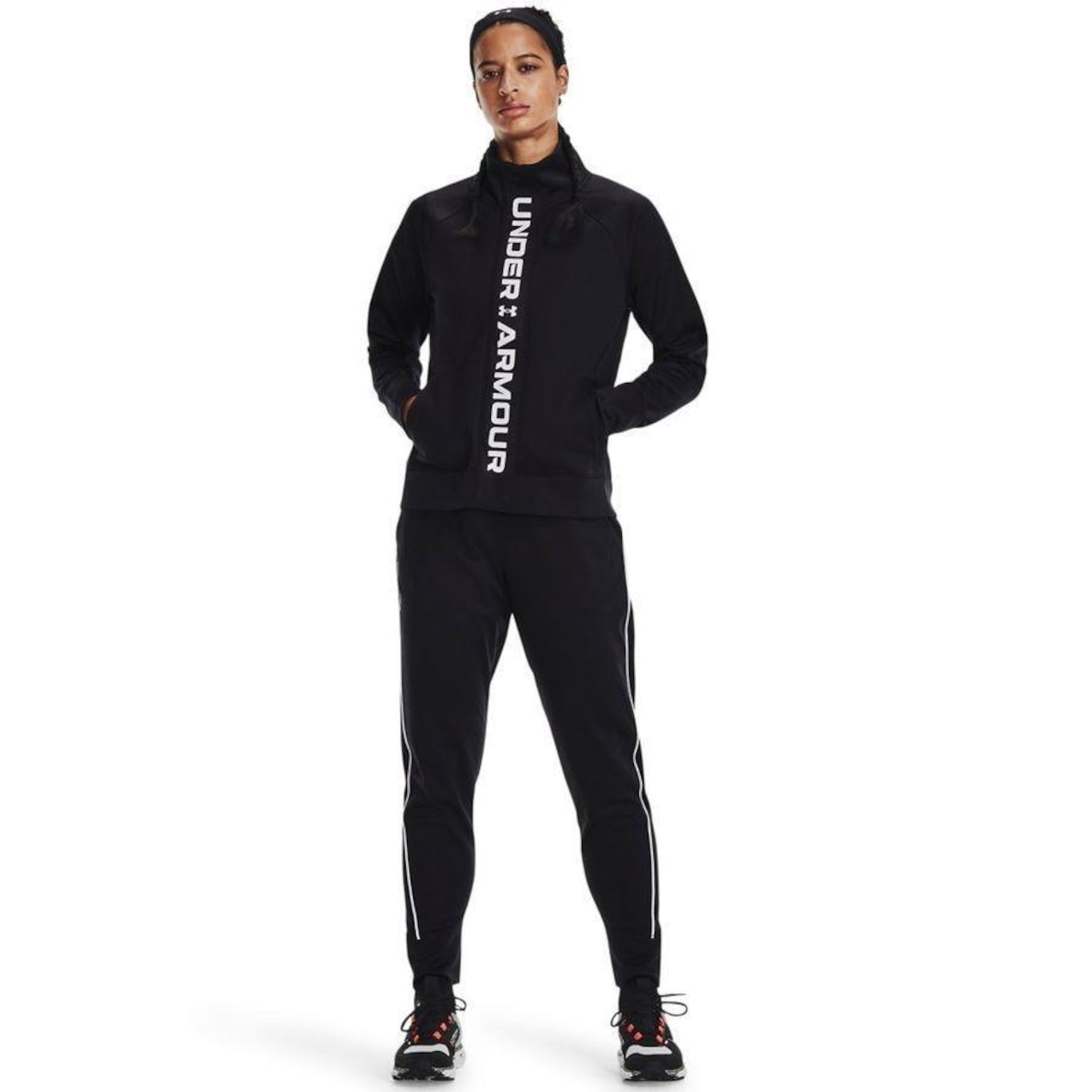 Jaqueta sem Capuz Under Armour Rush Tricot - Feminina