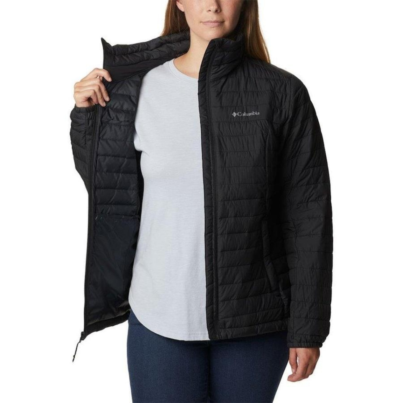 Jaqueta sem Capuz Columbia Panorama Full Zip - Feminina - Foto 6