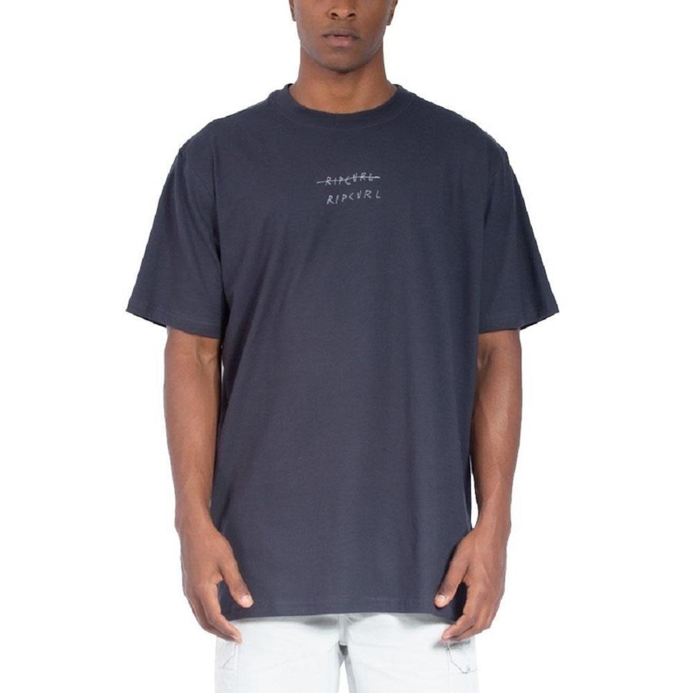 Camiseta Rip Curl Basic Search Tee - Masculina - Foto 1