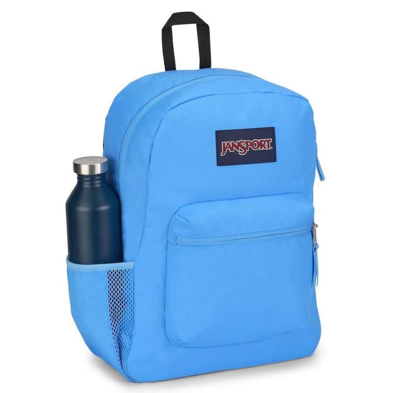 Mochila Jansport Cross Town Blue Neon - 26 Litros - Foto 3