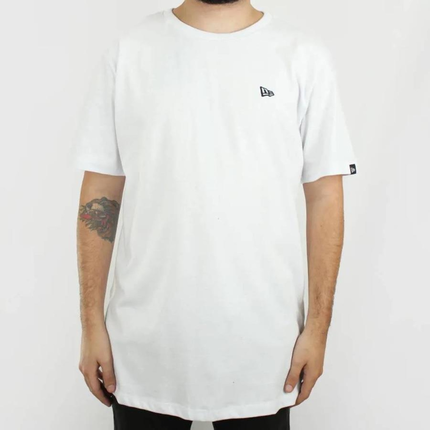 Camiseta New Era Ne Mini Logo Branded - Masculina - Foto 1