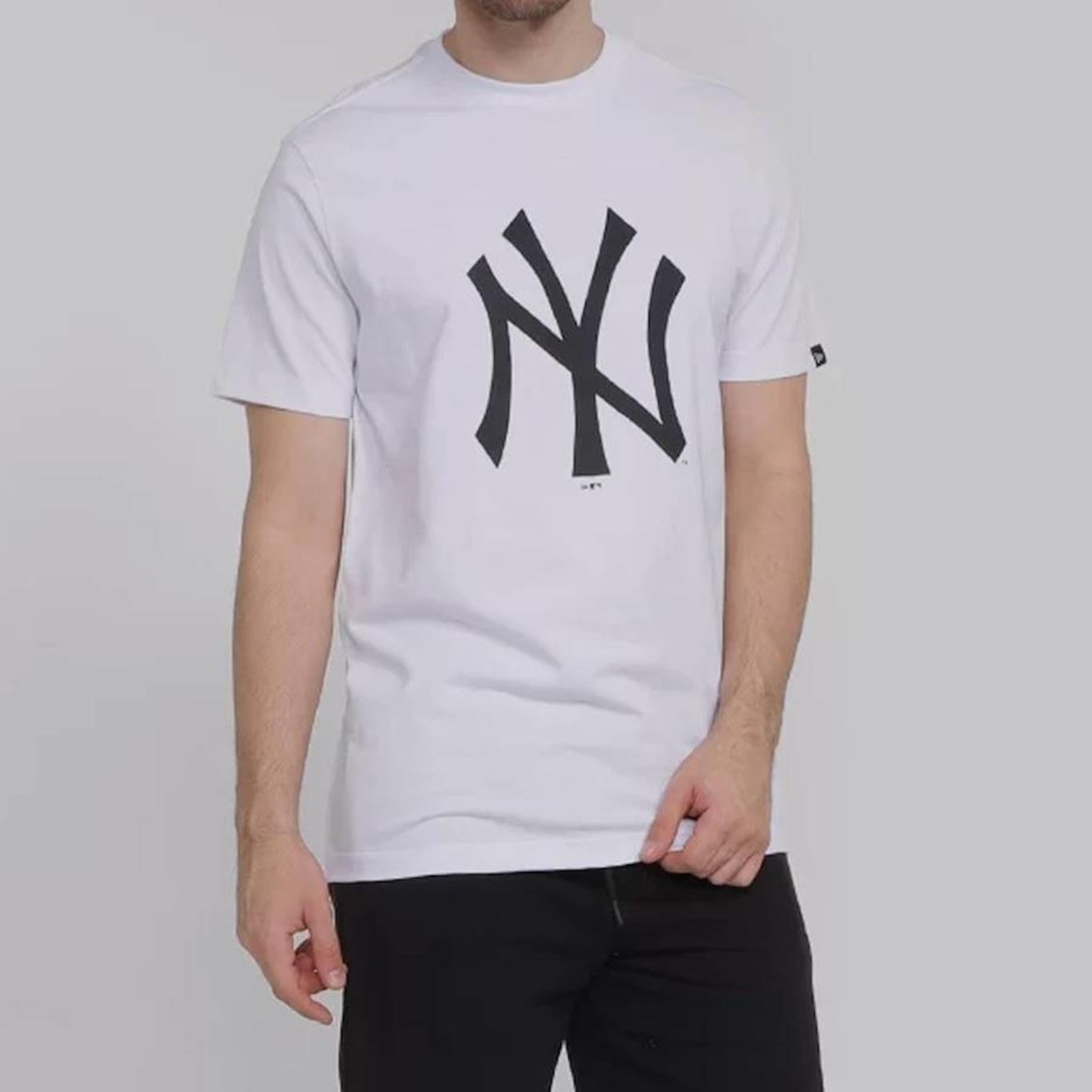 Camiseta New Era mlb New York Yankees Essentials Duo - Masculina - Foto 1