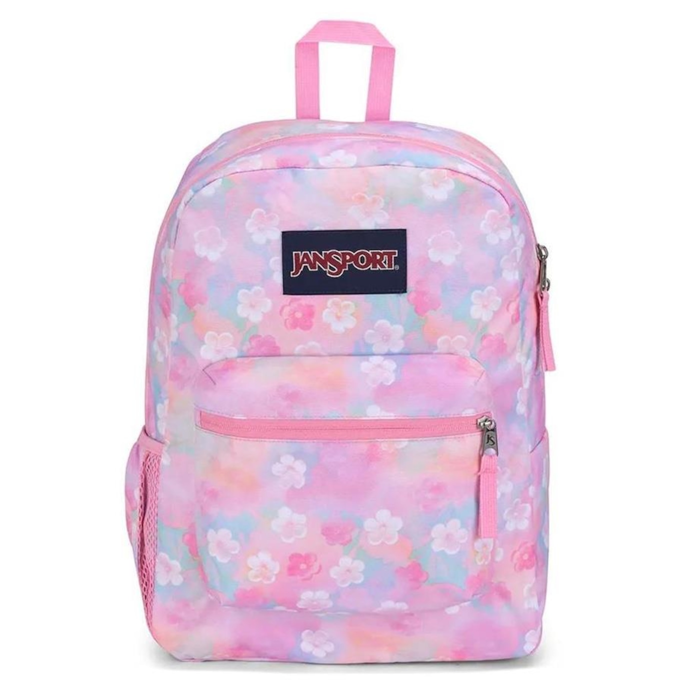 Mochila Jansport Cross Town Neon Daisy - 26 Litros - Foto 1