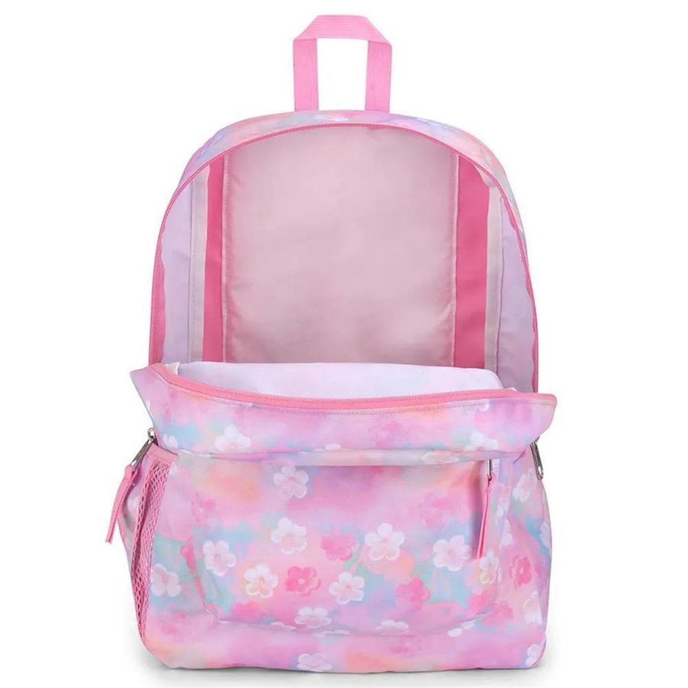 Mochila Jansport Cross Town Neon Daisy - 26 Litros - Foto 5