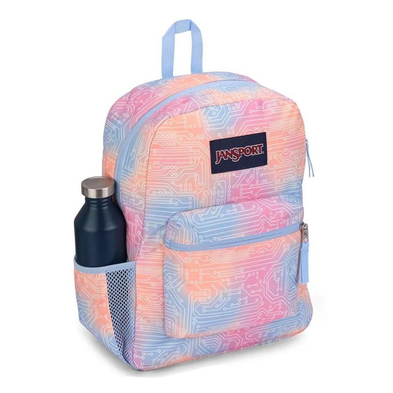 Mochila Jansport Cross Town Ombre Motherboard - 26 Litros - Foto 4