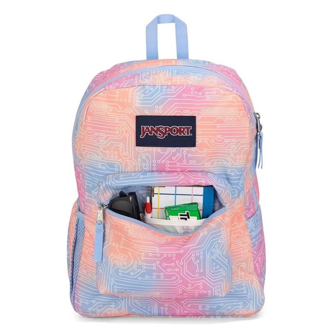 Mochila Jansport Cross Town Ombre Motherboard - 26 Litros - Foto 6