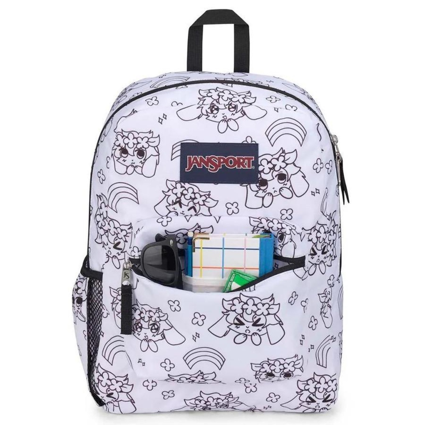 Mochila Jansport Cross Town Anime Emotions - 26 Litros - Foto 6