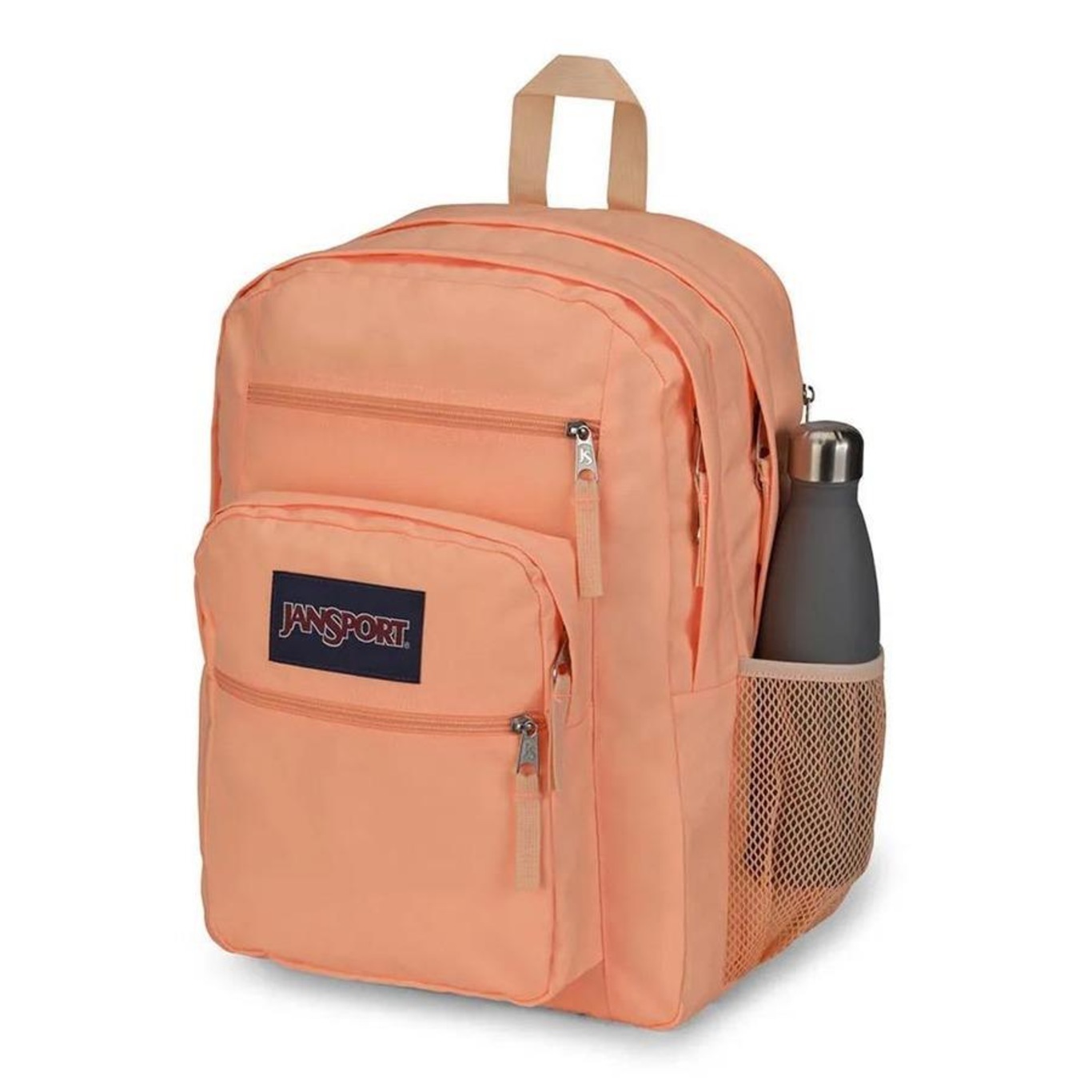 Mochila Jansport Big Student Peach Neon - 34 Litros - Foto 4