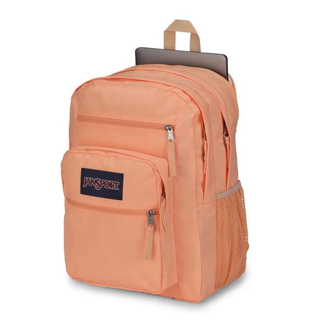 Mochila Jansport Big Student Peach Neon - 34 Litros - Foto 6