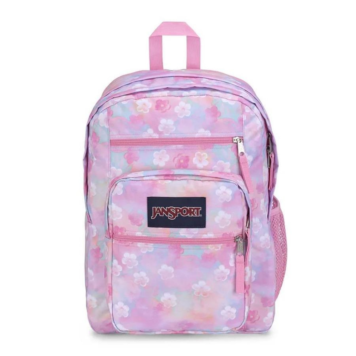 Mochila Jansport Big Student Neon Daisy - 34 Litros - Foto 1