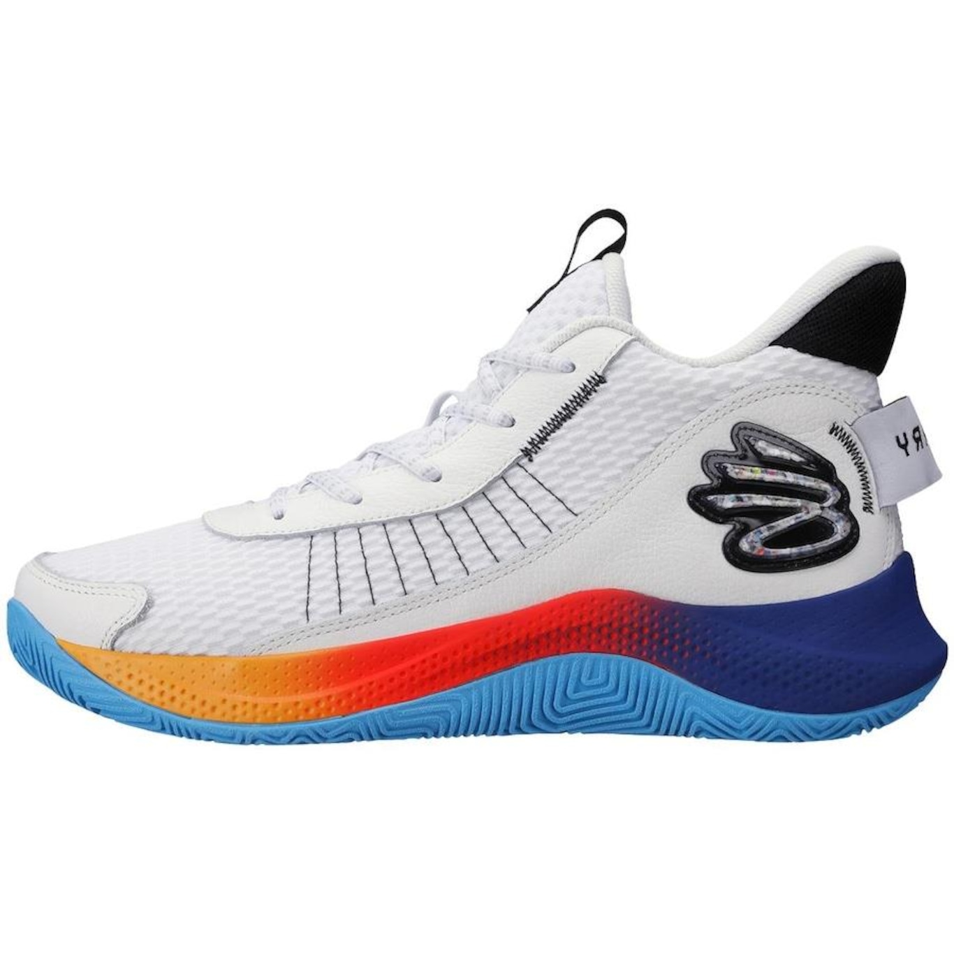 Tênis Under Armour Charged Curry 3Z7 + Par de Meia - Masculino - Foto 4