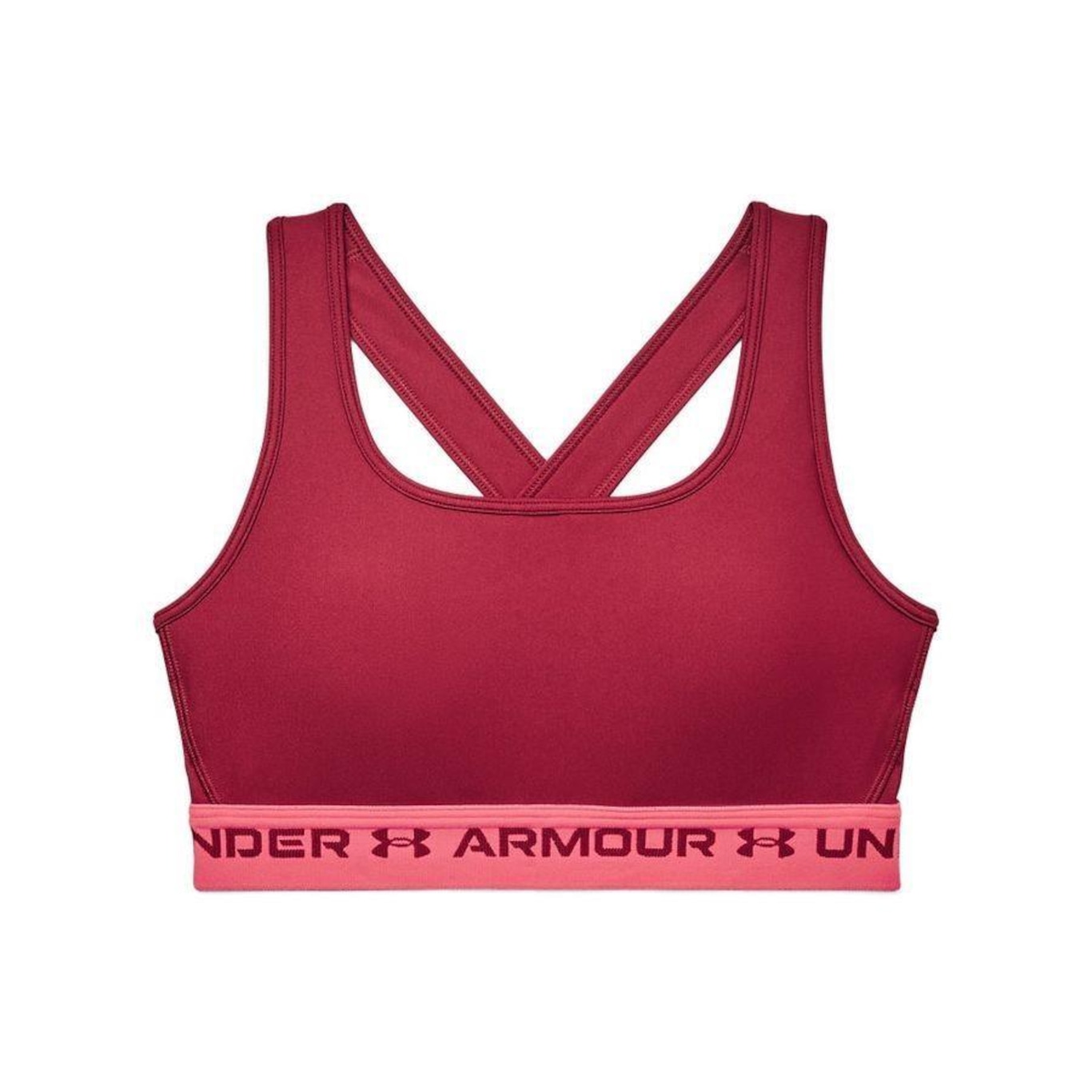 Top Fitness Under Armour Crossback Mid - Feminino - Foto 3