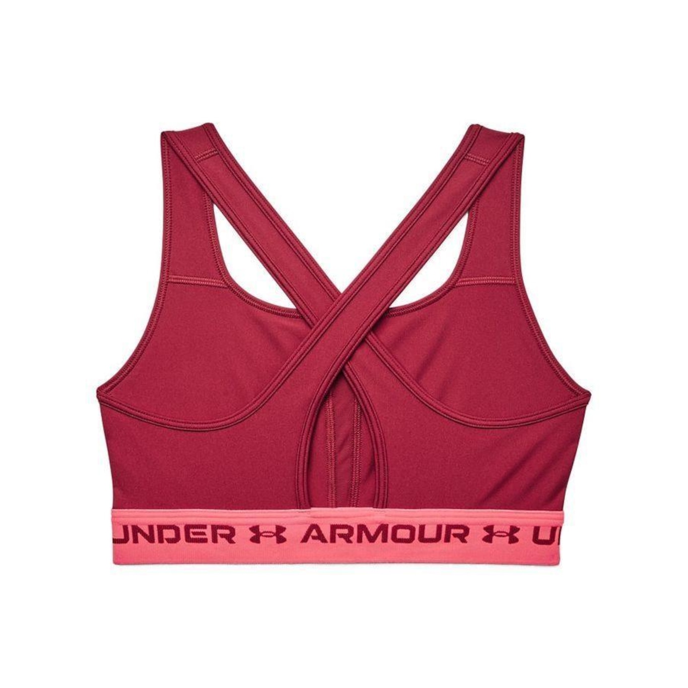 Top Fitness Under Armour Crossback Mid - Feminino - Foto 4