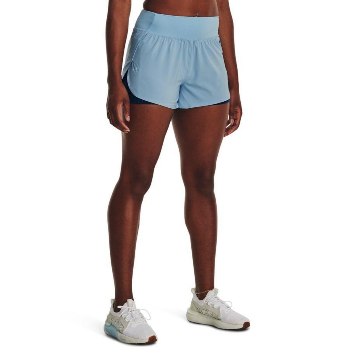 Shorts Under Armour Flex Woven 2 Em 1 - Feminino - Foto 1