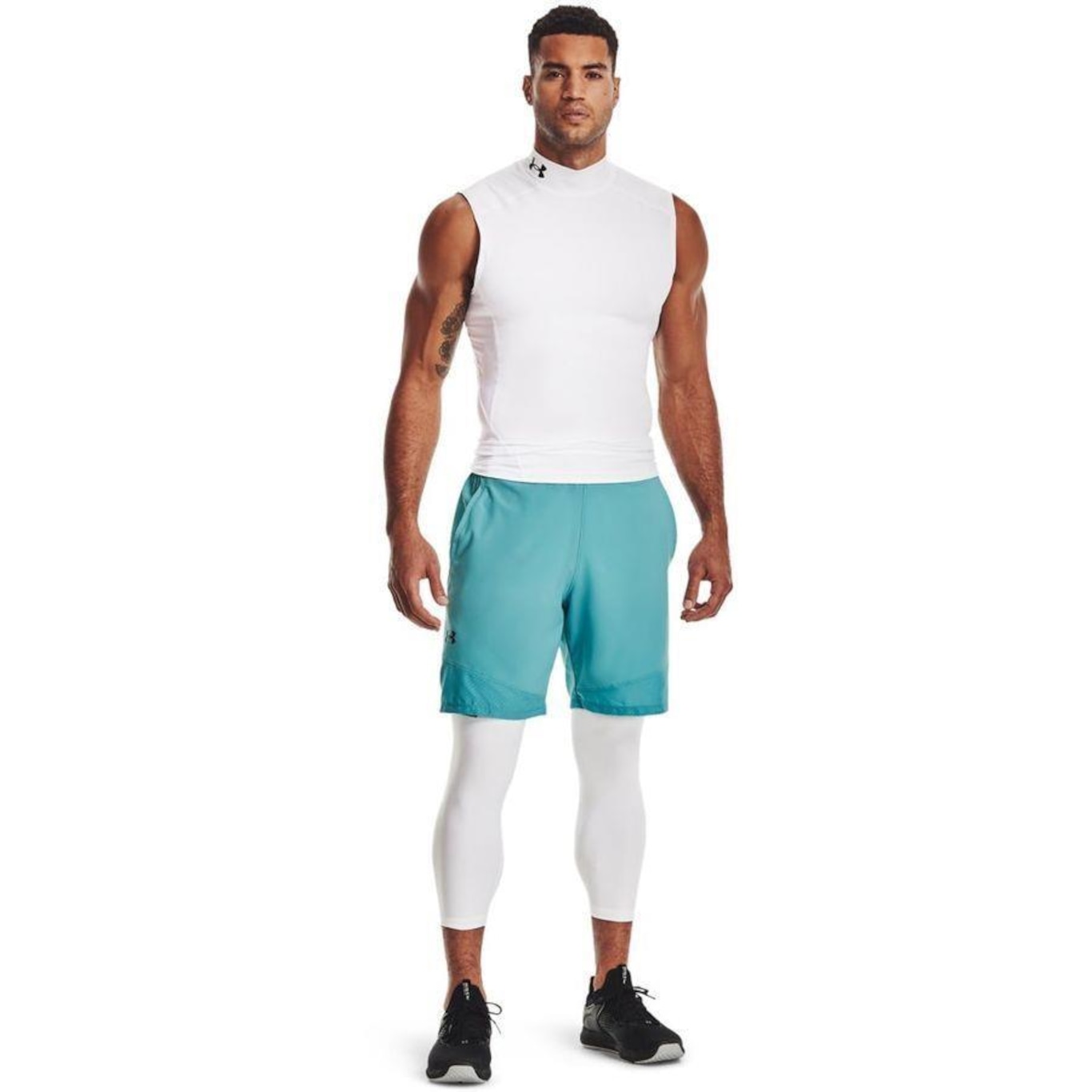 Calça de Compressão Under Armour Heatgear - Masculina - Foto 4