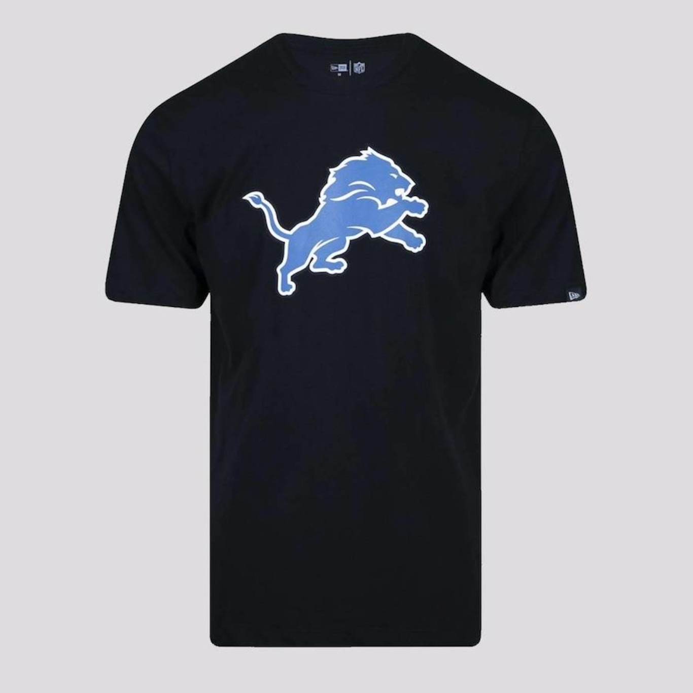 Camiseta New Era NFL Detroit Lions Basic - Masculina - Foto 1