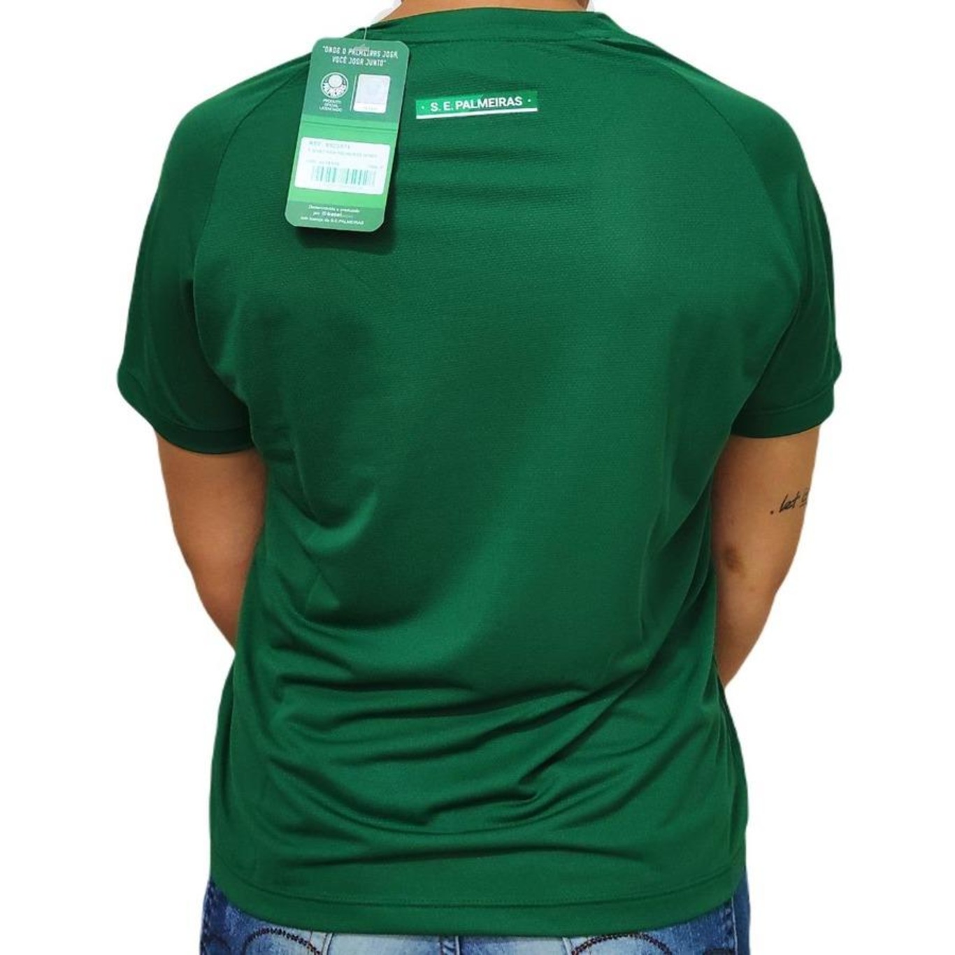 Camisa do Palmeiras T-Shirt Spirit Símbolo Betel - Feminina - Foto 2