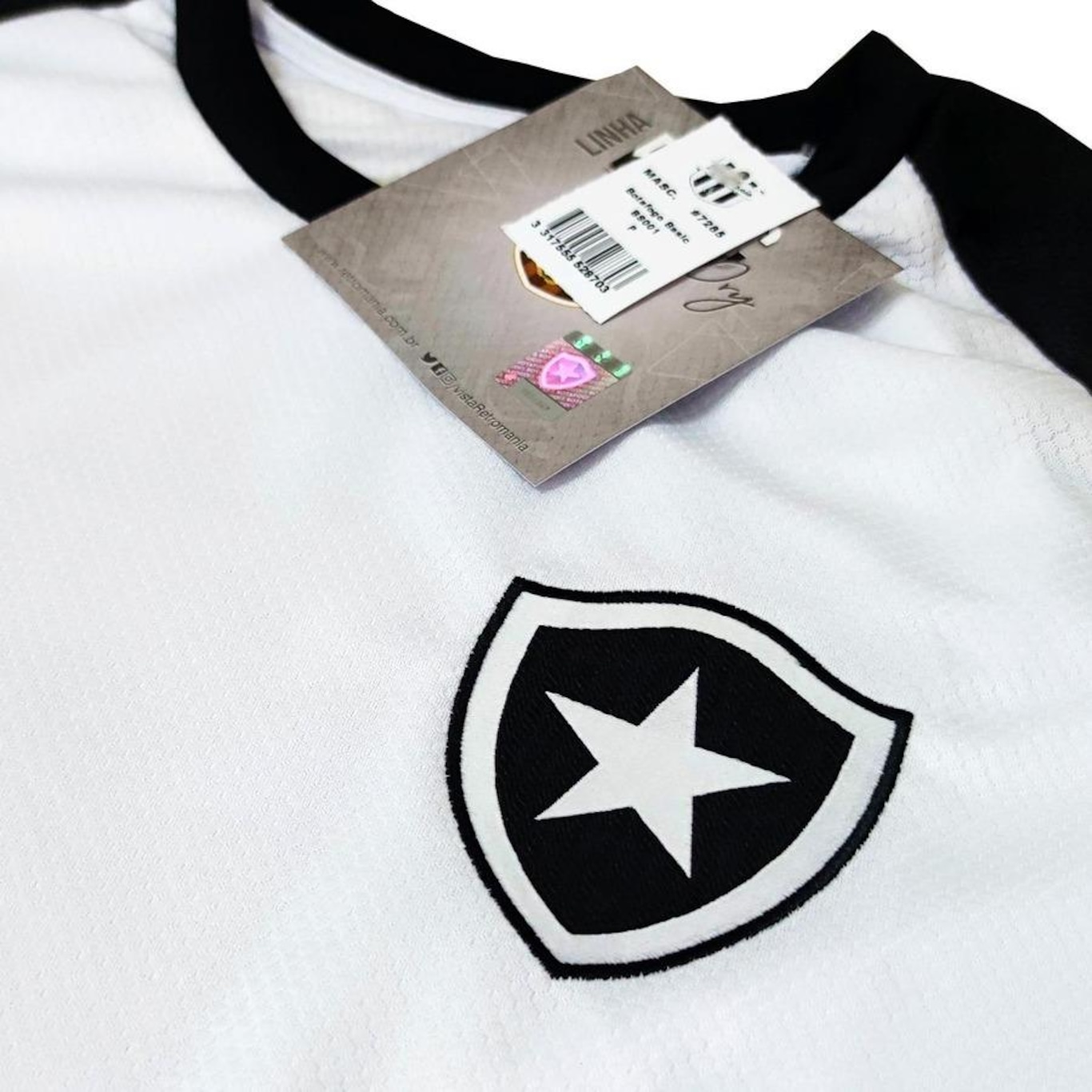 Camisa do Botafogo Basic Símbolo Retrômania - Masculina - Foto 4