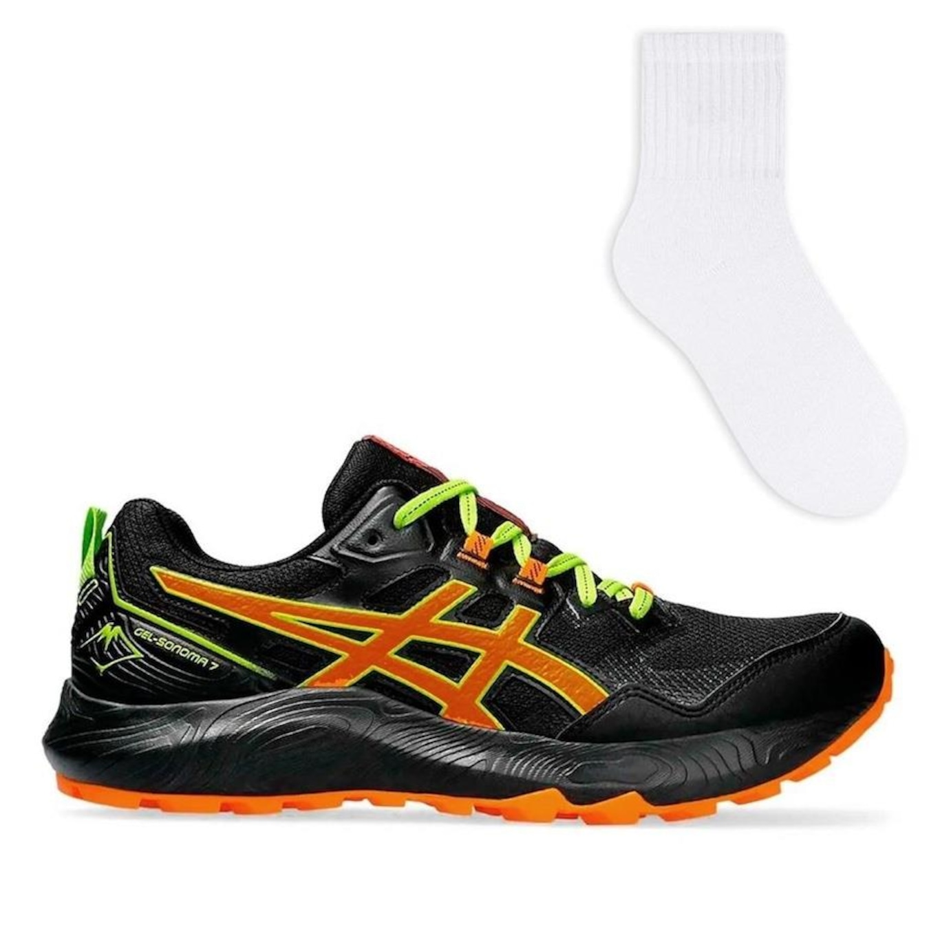 Tênis Asics Gel-Sonoma 7 - Masculino + Meia Color Sports - Masculina - Foto 1