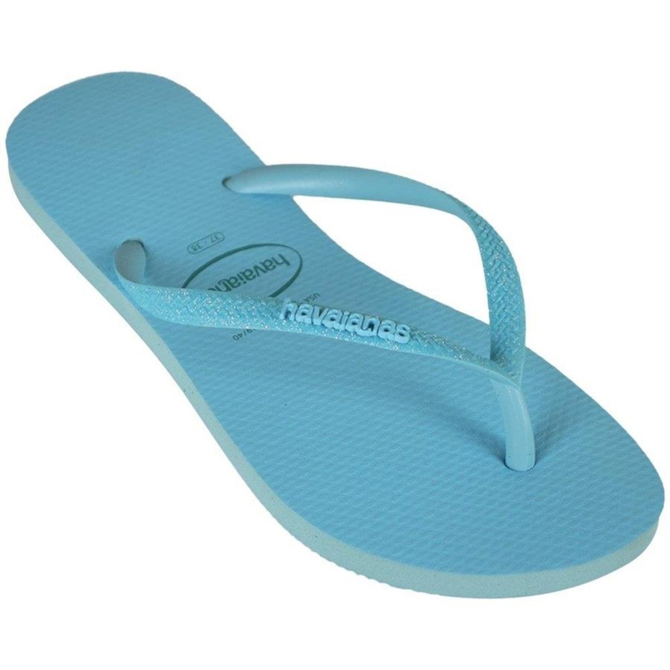 Chinelo Havaianas Glitter Neon - Feminino - Foto 2