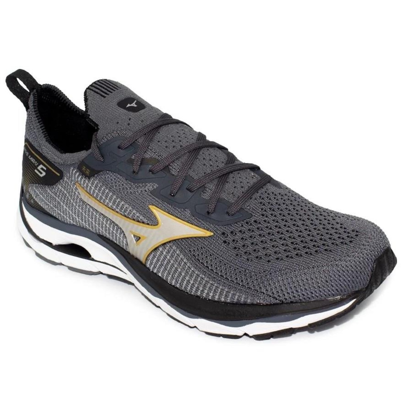 Tênis Mizuno Wave Mirai 5 - Masculino + Meia Color Sports Bc - Masculino - Foto 2