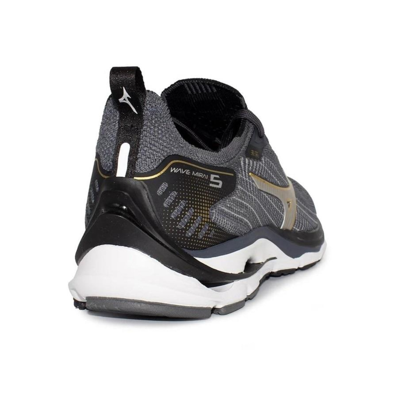 Tênis Mizuno Wave Mirai 5 - Masculino + Meia Color Sports Bc - Masculino - Foto 4