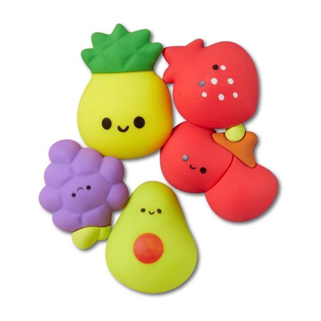 Jibbitz Crocs Frutas Squish Pack 5 - Foto 1