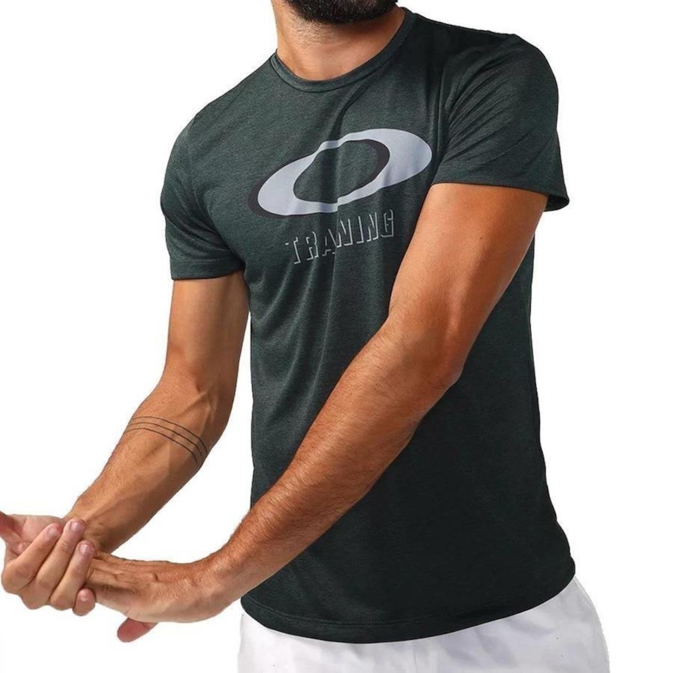 Camiseta Oakley Ellipse Digital Ss - Masculina - Foto 1