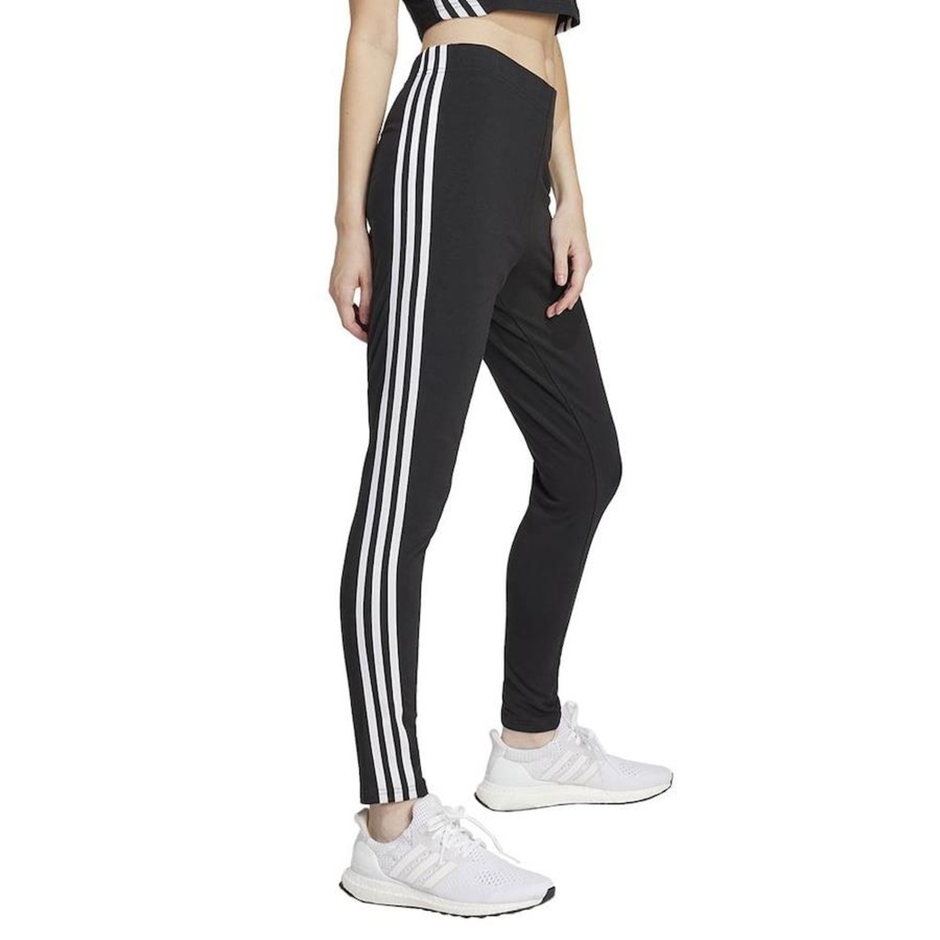 Calça Legging adidas Future Icons 3S - Feminina - Foto 3