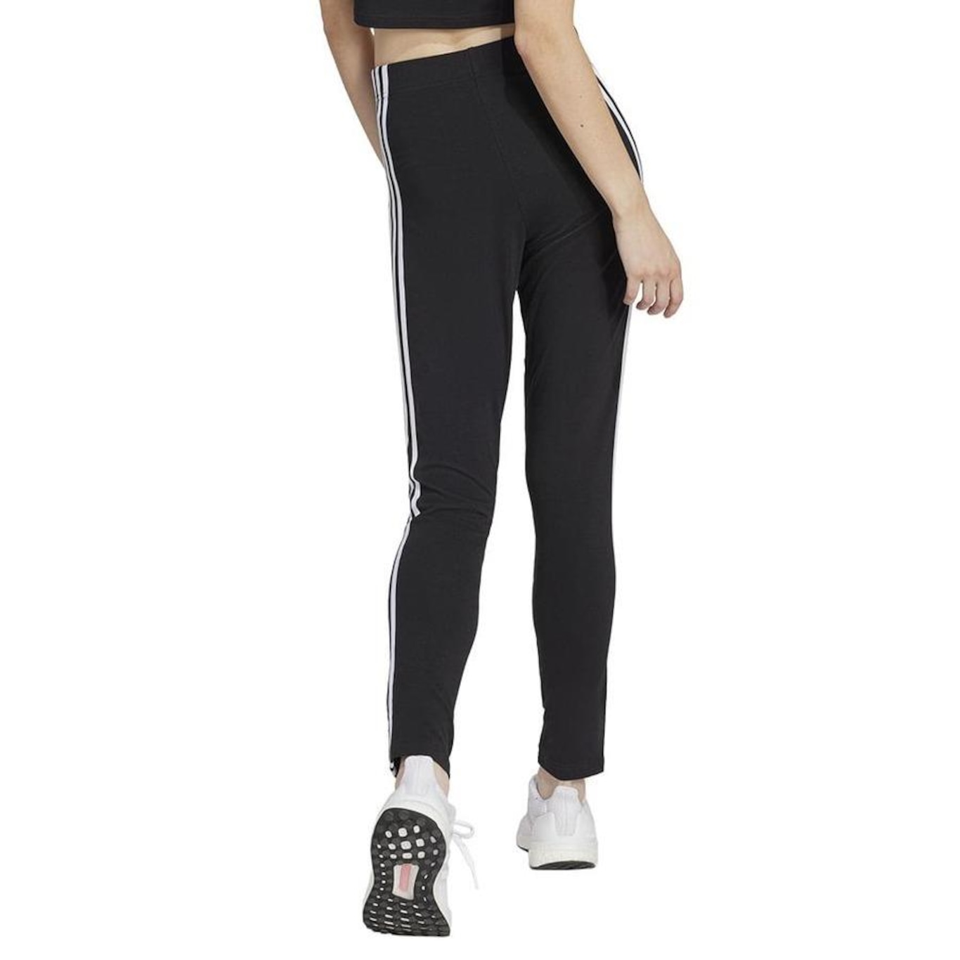 Calça Legging adidas Future Icons 3S - Feminina - Foto 4