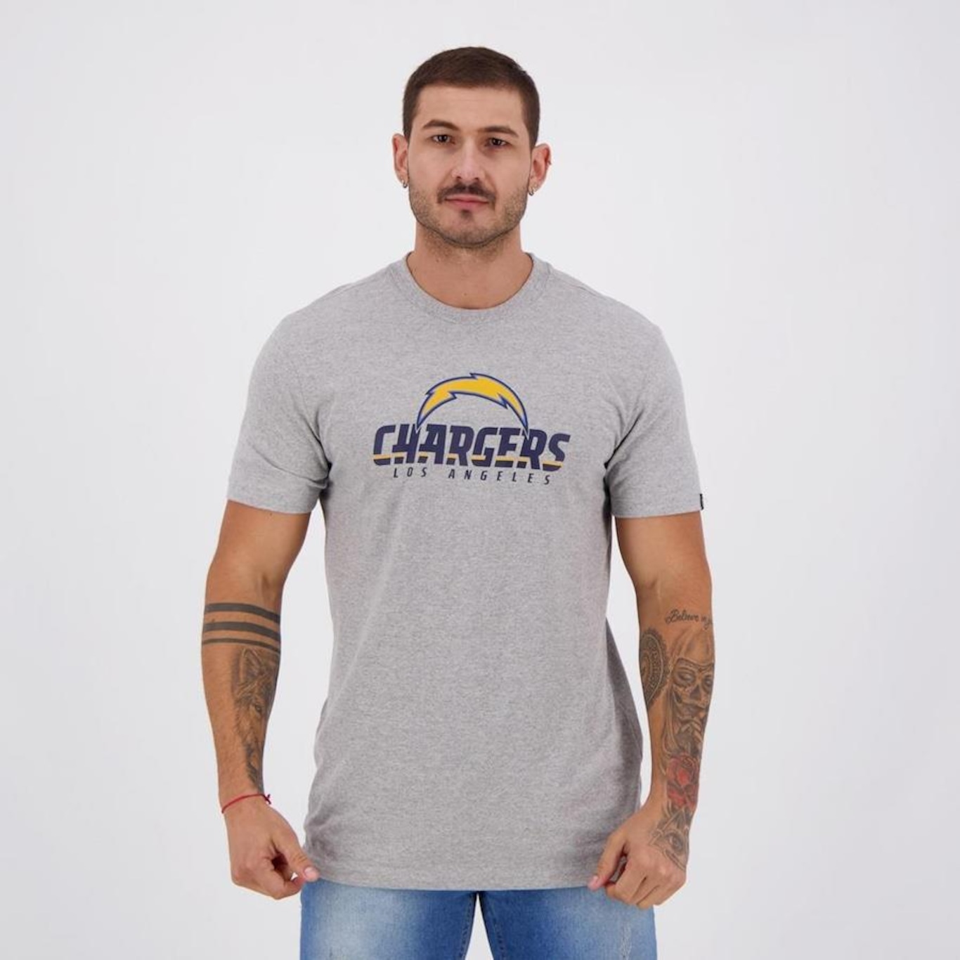 Camiseta New Era Nfl Los Angeles Chargers - Masculina - Foto 1