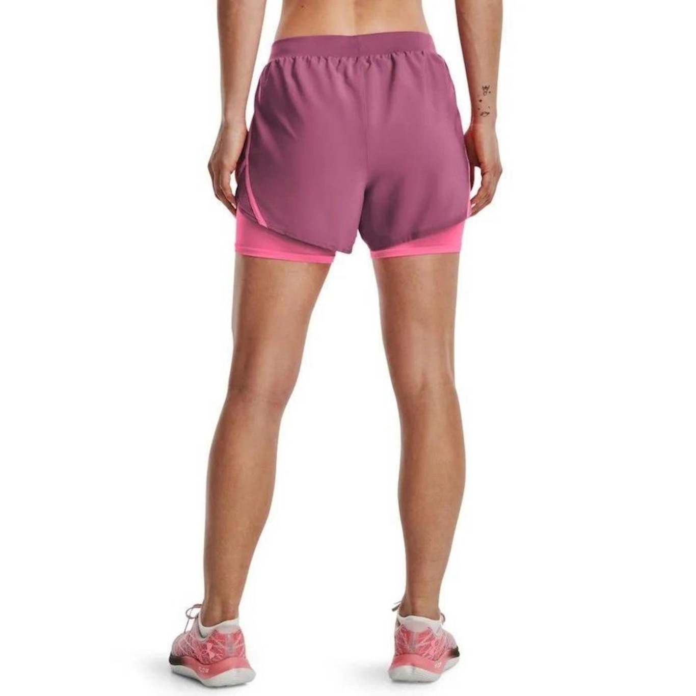 Short Under Armour Fly By 2.0 2N1 - Feminino - Foto 2