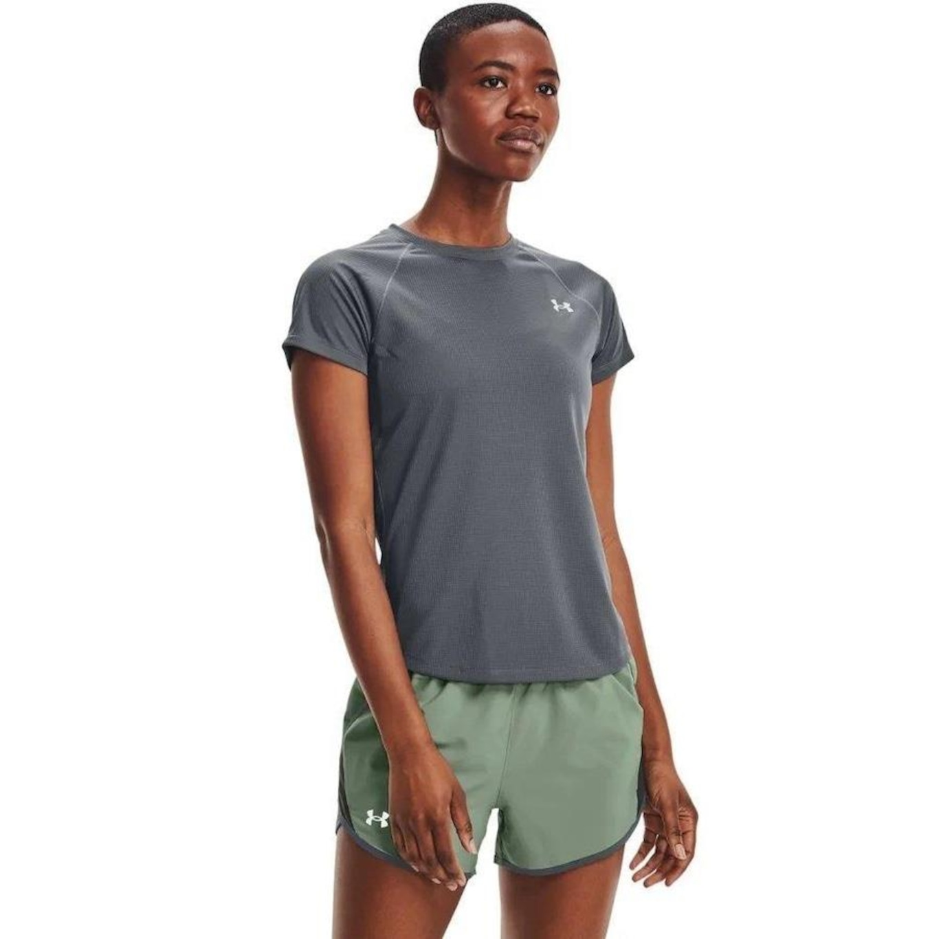 Camiseta Under Armour Speed Stride Ss - Feminina - Foto 2