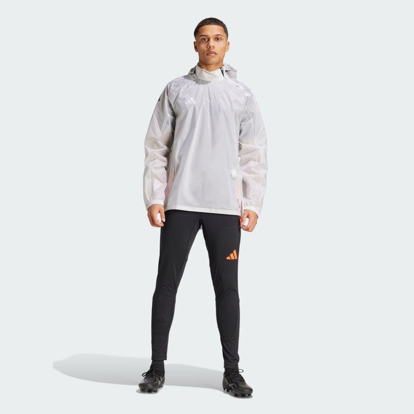 Blusão de Moltom com Capuz adidas Tiro24 P Rn Top - Masculino - Foto 6