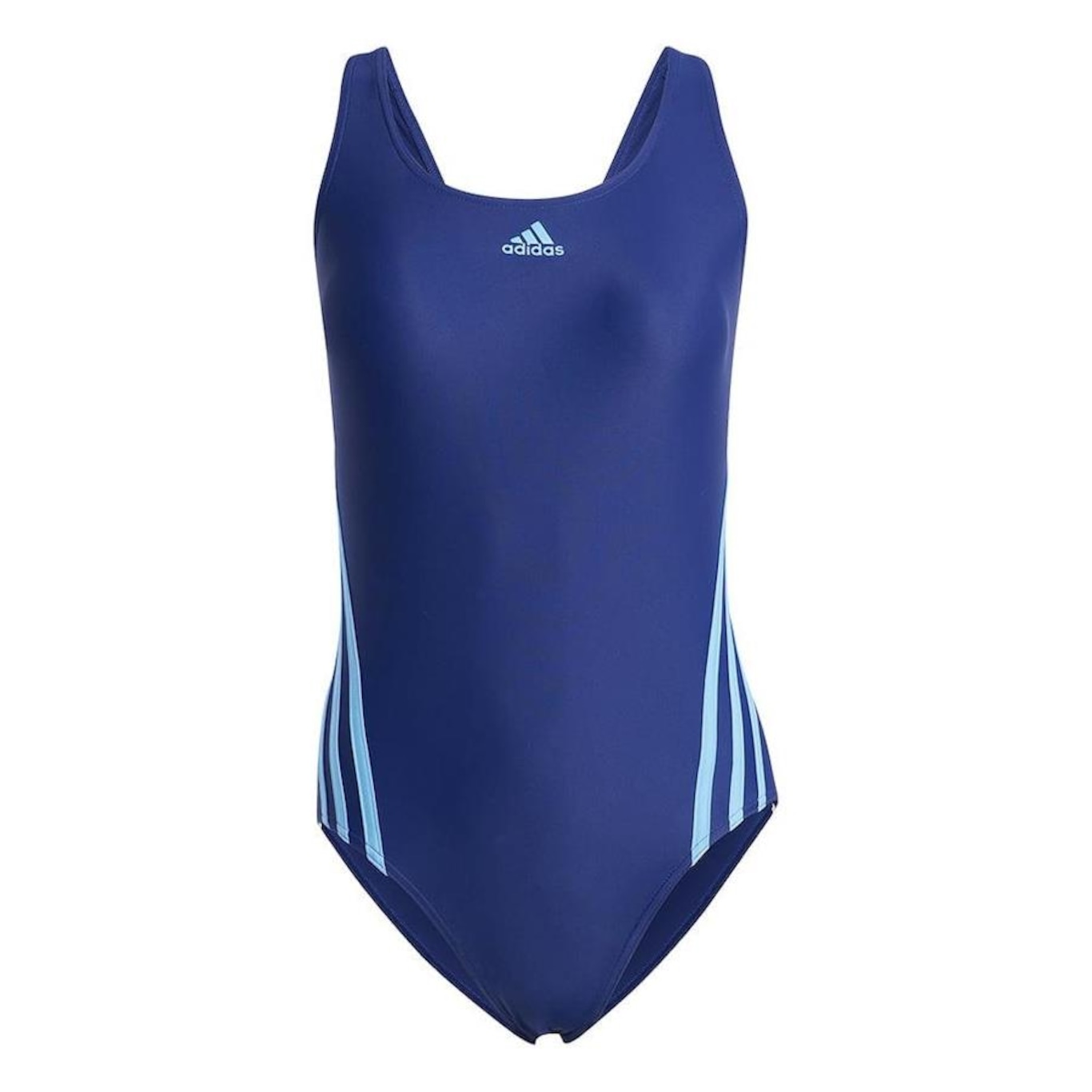 Maiô adidas 3-Stripes - Feminino - Foto 1