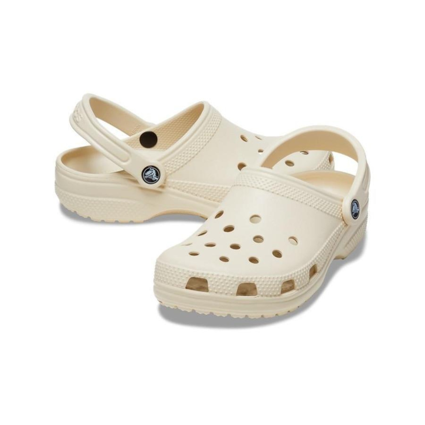 Sandália Crocs Classic Bone - Unissex - Foto 4