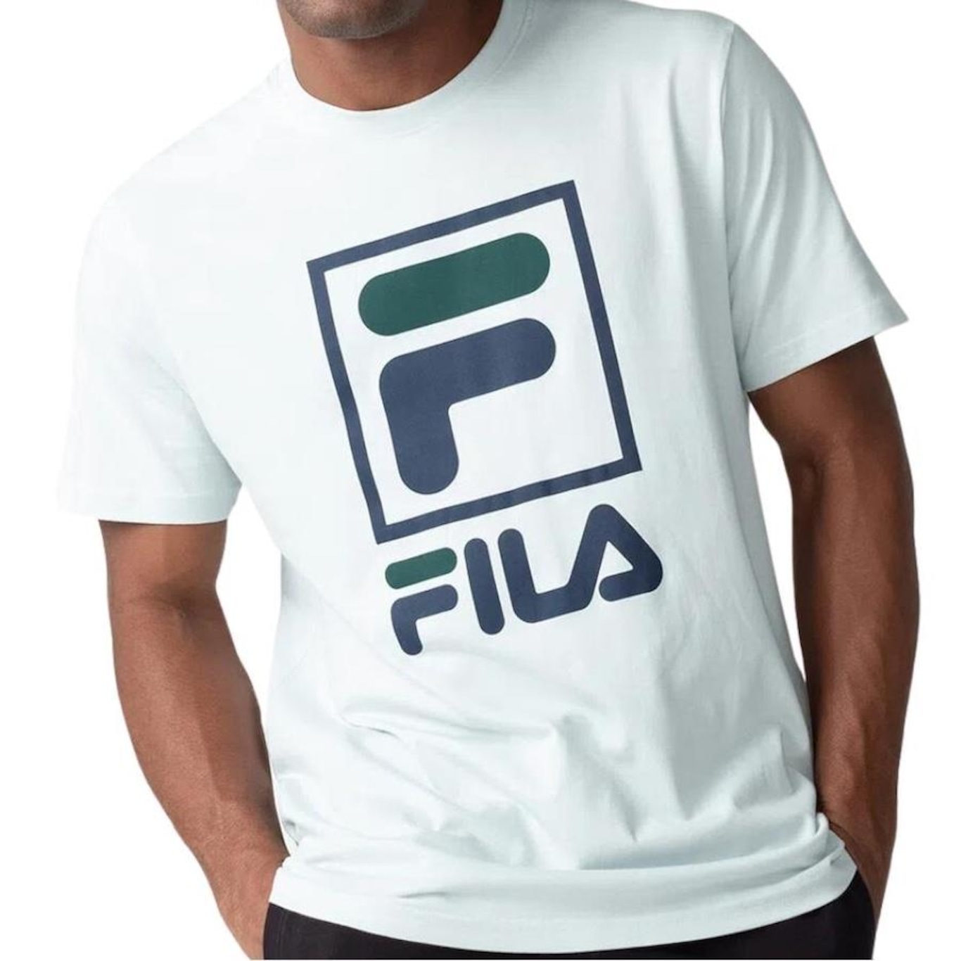 Camiseta Fila Stack New - Masculina - Foto 1