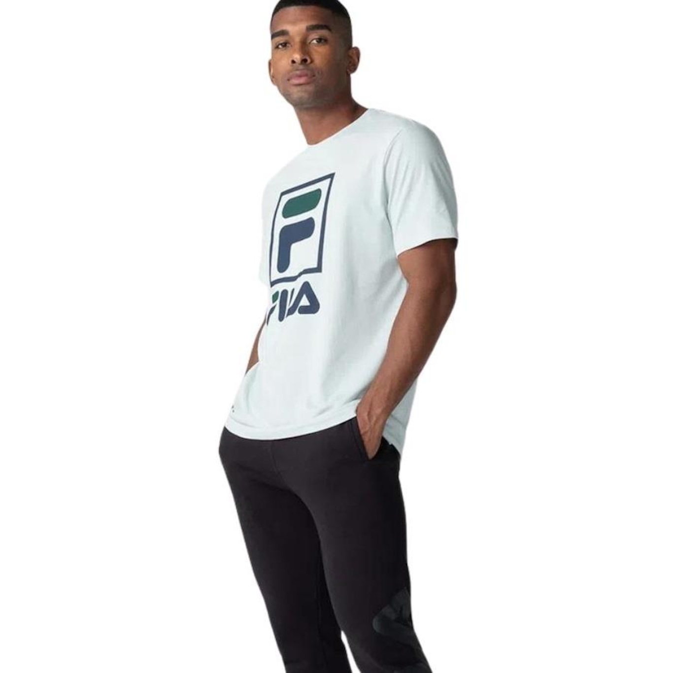 Camiseta Fila Stack New - Masculina - Foto 2