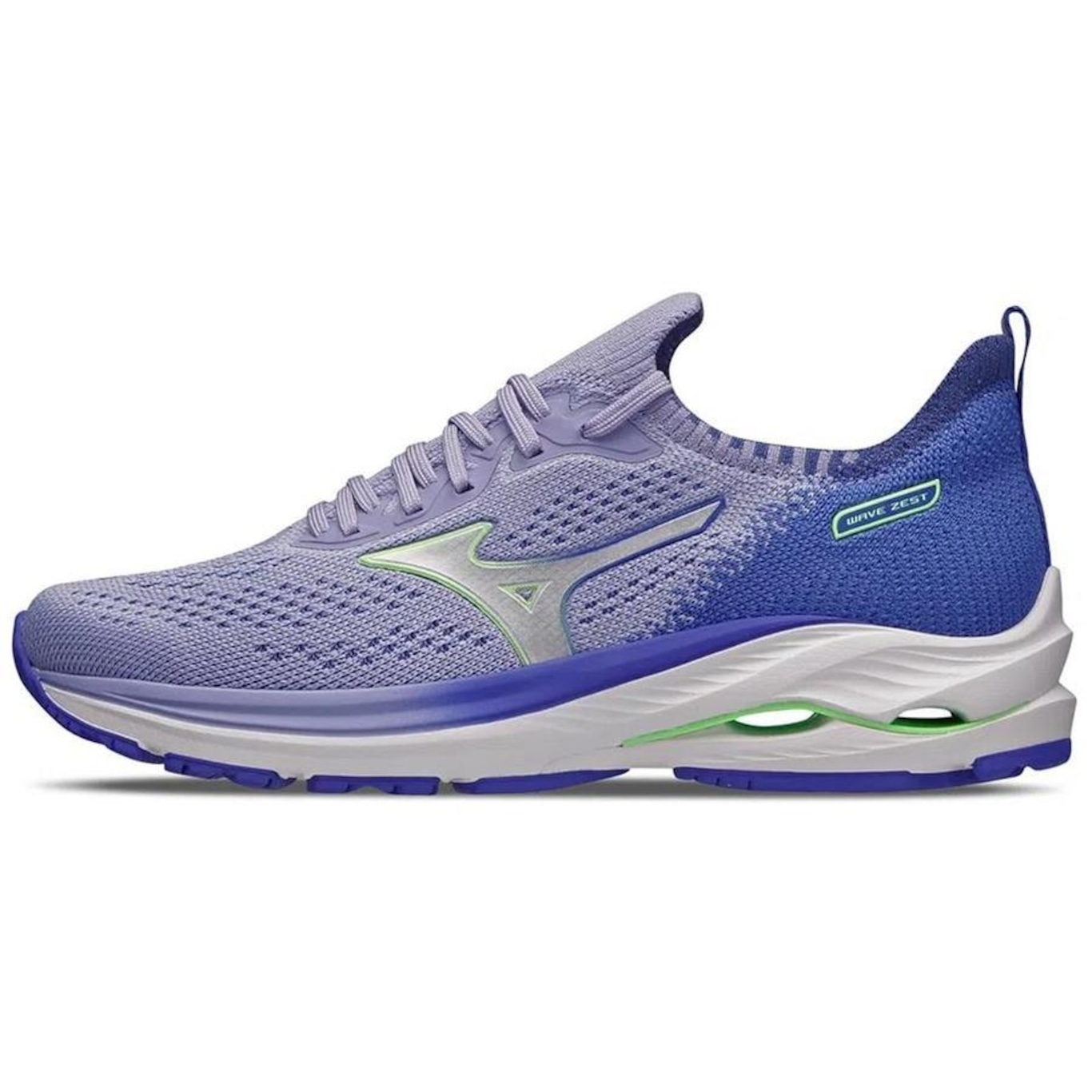 Kit Tênis Mizuno Wave Zest - Feminino + Par de Meia - Foto 2