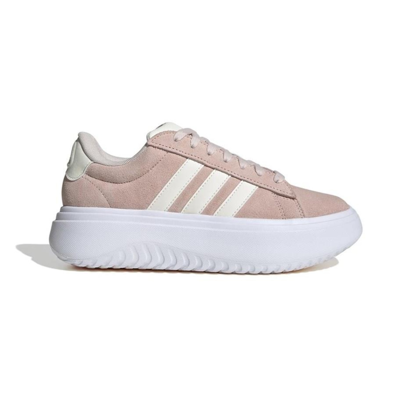 Tênis adidas Grand Court Platform Suede - Feminino - Foto 2