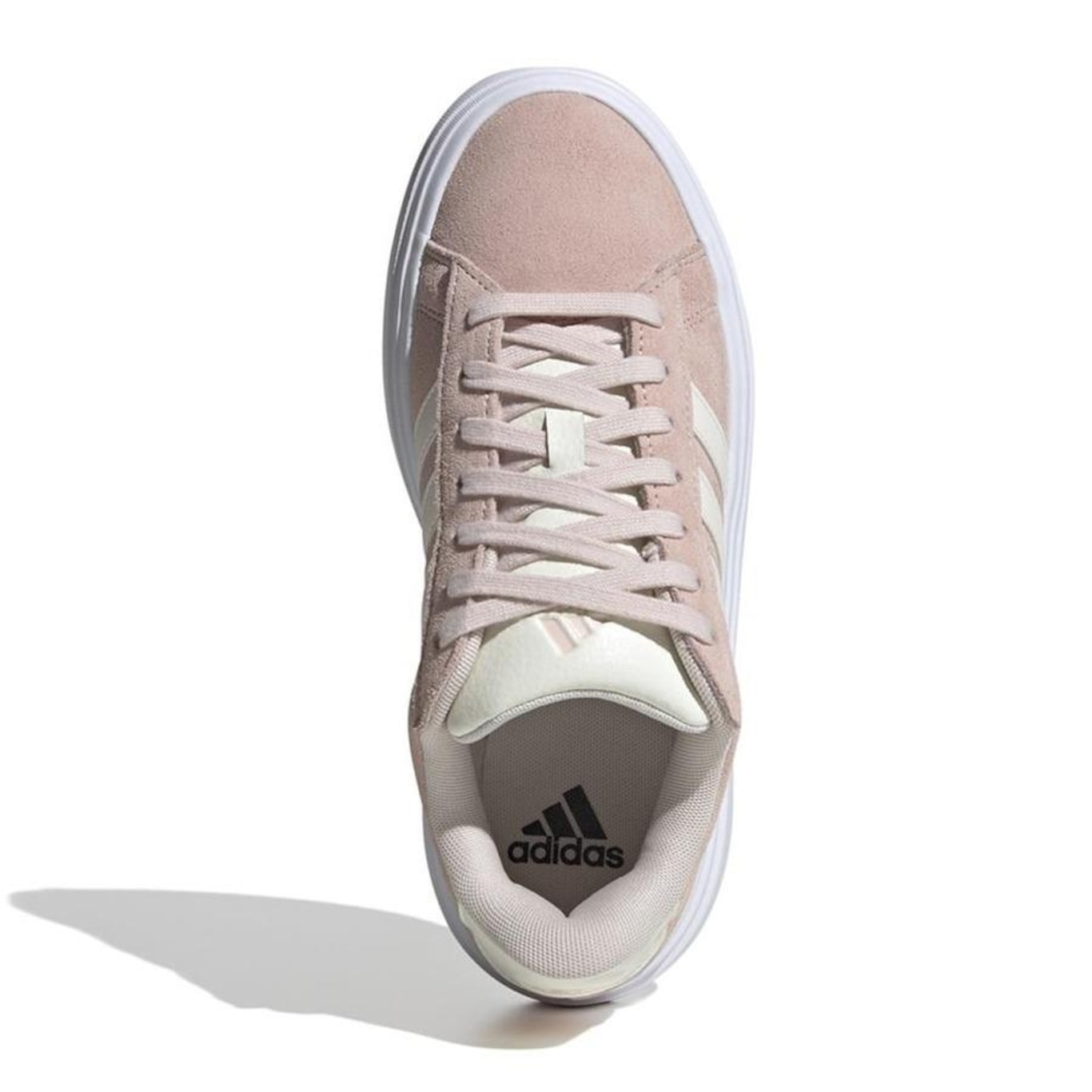 Tênis adidas Grand Court Platform Suede - Feminino - Foto 4